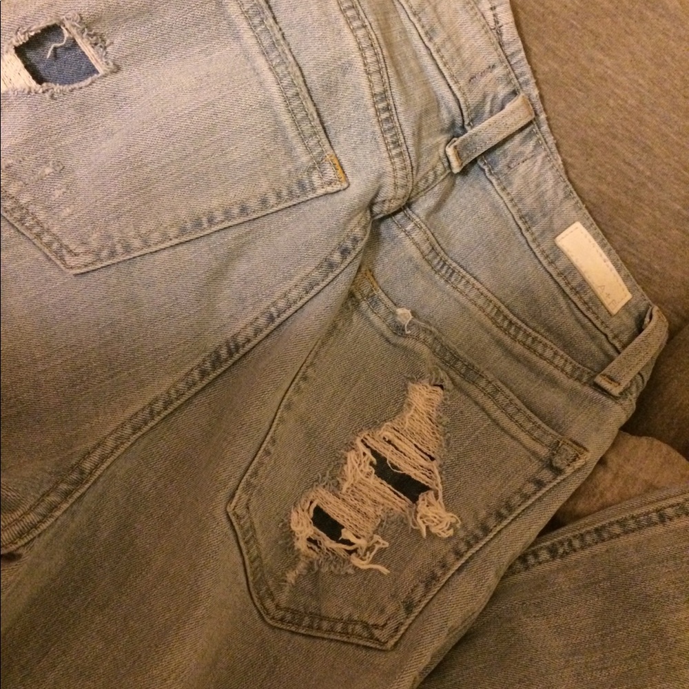 Size 2r/26 Abercrombie and Fitch high rise jeans.